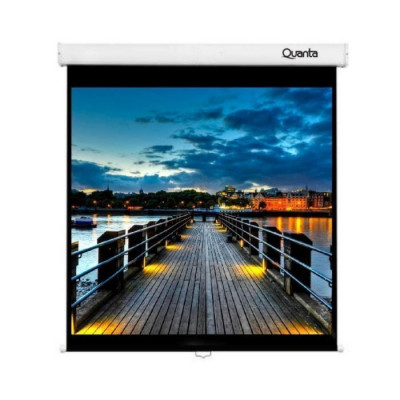 Pantalla para Proyector Quanta Manual 240x180 QTTLM120
