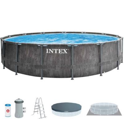 Piscina Intex 16805 Litros Premium Circular con Filtro 457X122cm