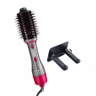 Cepillo Secador Quanta Easystep Qtes6001 Gris/Rosa Bivolt