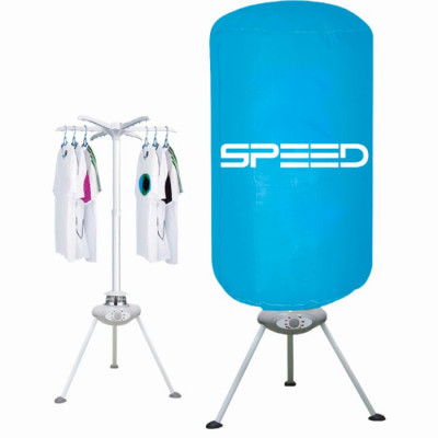 Secarropas Speed SSCA 10Kg y Estufa de Pie Portátil Azul