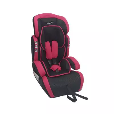 Silla Para Auto Mybaby Fucsia Cinturón De 5 Puntas
