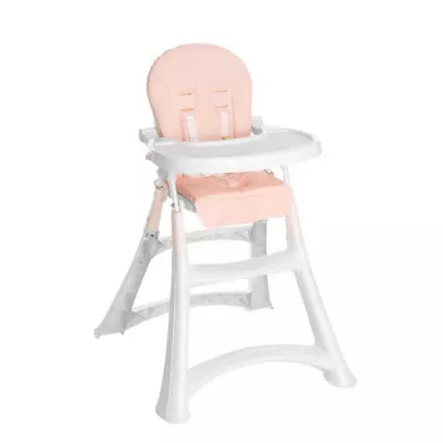 Silla De Comer Para Bebé Galzerano Premium Rosado 15Kg