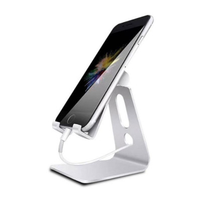 Soporte para Celular Quanta Aluminio Ergonómico QTSCM10