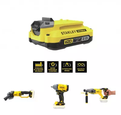 Bateria Litio Stanley Sb202/2.0Ah 20V -B06621