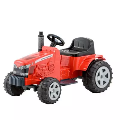 Tractor A Bateria Massey Ferguson Rojo Biemme