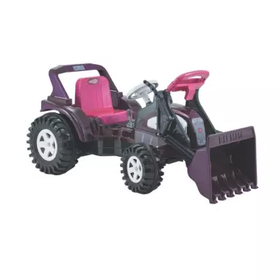 Tractor Infantil Biemme Big Lady Boss Con Pala Y Pedal