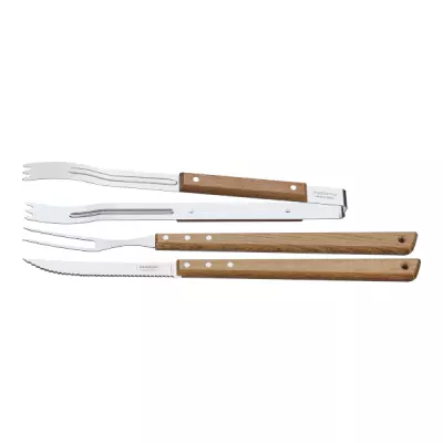 Juego De Asado Corto 3 Piezas Tramontina-T26499H
