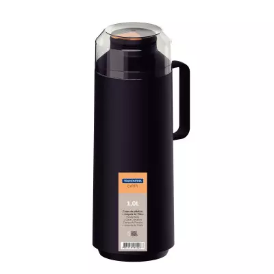 Termo Tramontina Negro 1 Litro Con Pico - T616371