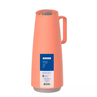 Termo Tramontina Con Rosca 1 Litro Rosa - T616366