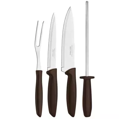 Juego Para Asado Tramontina Plenus 4 Piezas - T23498P