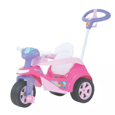 Triciclo Baby Trike Evolution Rosa Biemme