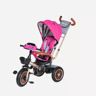 Triciclo Guiador Mom-Ezy Fucsia