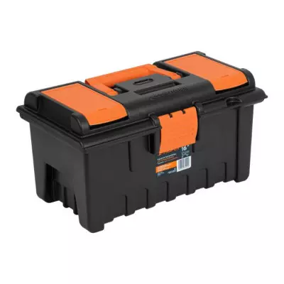 Caja De Herramientas Truper De 16" (23 Cm) Negro