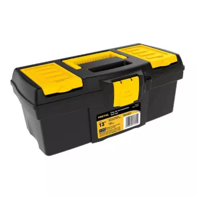 Caja De Herramientas Pretul Plástica 13" (33Cm) Negro