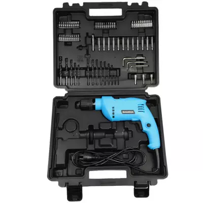 Kit Taladro + Maleta +Accesorios Gamma 650W 1901-10Mm