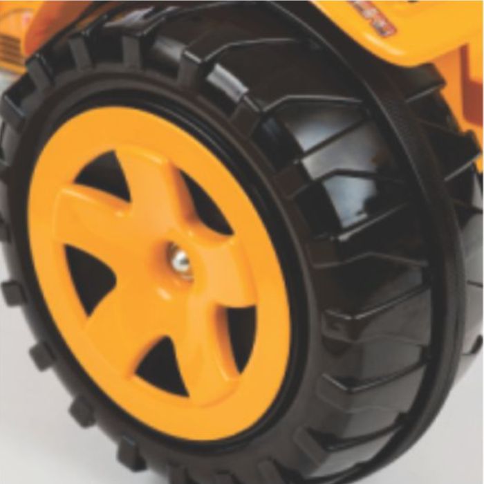Tractor Infantil Biemme Agrticultor Amarillo con Pala