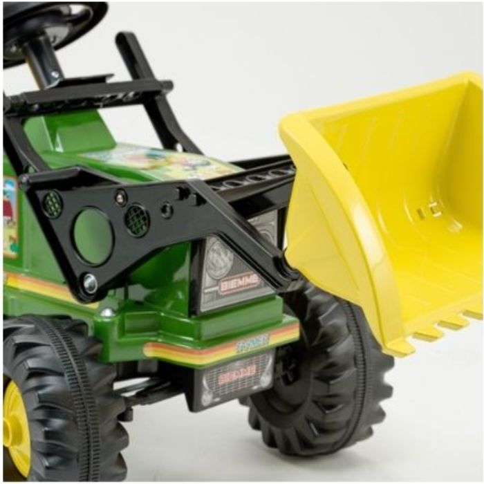 Tractor Infantil Biemme Farmer Verde con Pala 35kg max