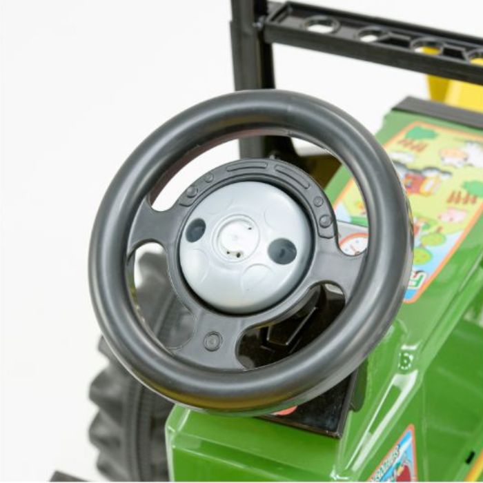 Tractor Infantil Biemme Farmer Verde con Pala y Cubo