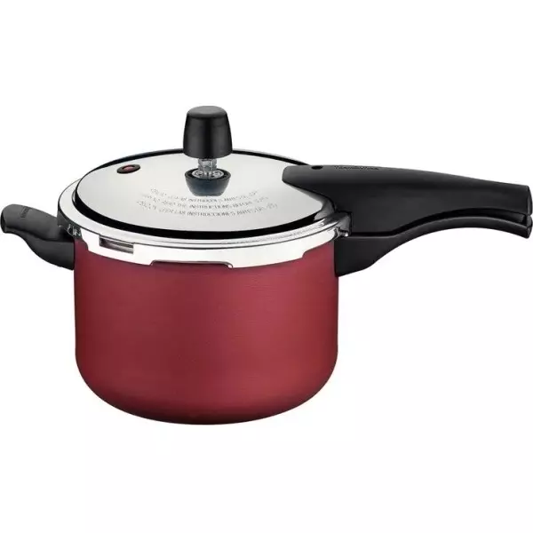 Olla A Presión Tramontina Vancouver 4.5 Litros Rojo - T205827