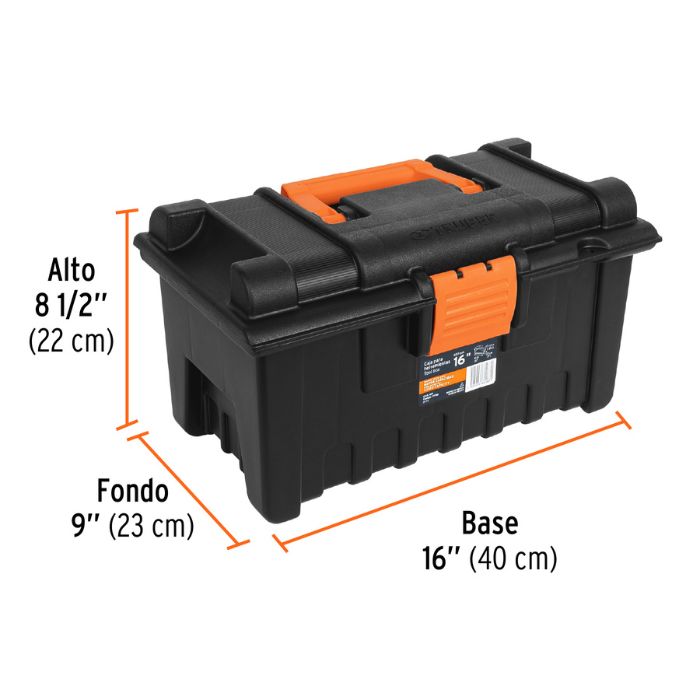 Caja de herramientas de plástico 40 cm