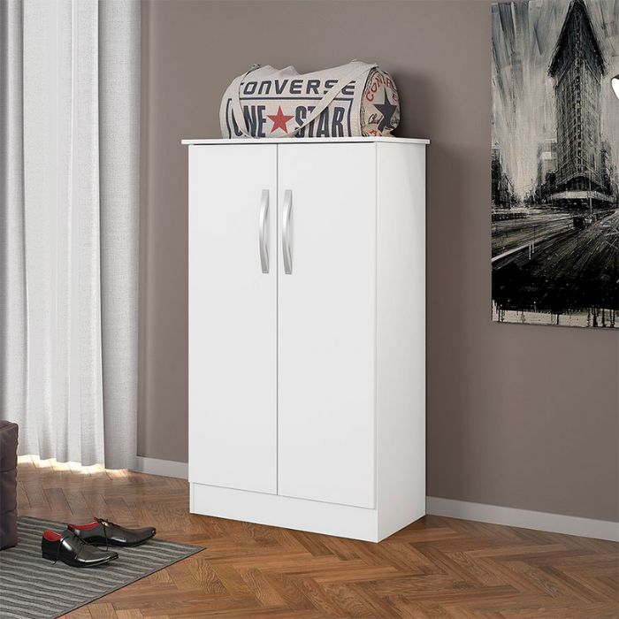 Zapatera 2 Puertas Alaska New Notavel Blanco New ABS